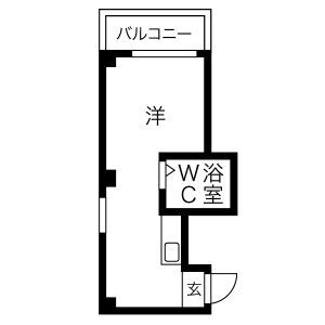 JPアパートメント守口IIIの間取り