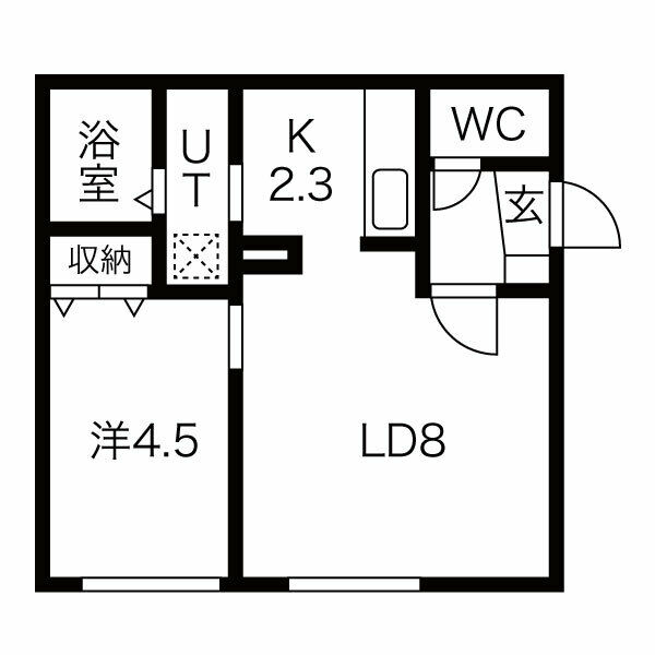 カナルの間取り