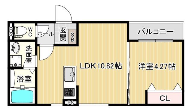 仮)ポラリス羽曳野の間取り