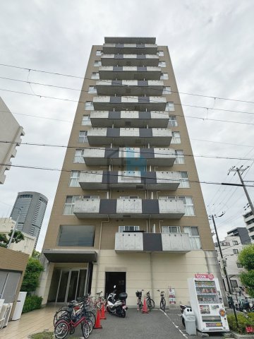 大阪市都島区中野町のマンションの建物外観