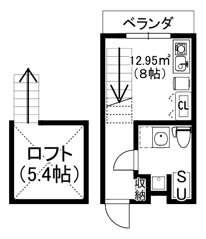 JPマンションの間取り