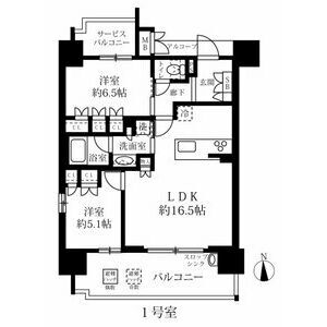 グランパセオ名駅那古野の間取り