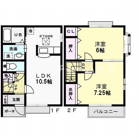 アーバンステージ　IIIの間取り