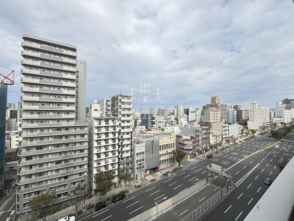 【大阪市天王寺区生玉町のマンションの眺望】