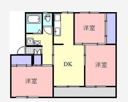 ヴィラナリー屋島II7号棟の間取り