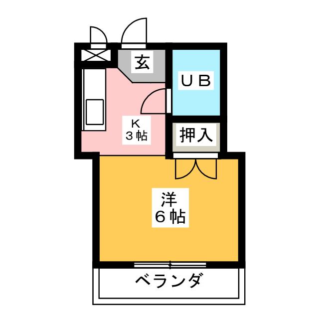 シャルマン神宮の間取り