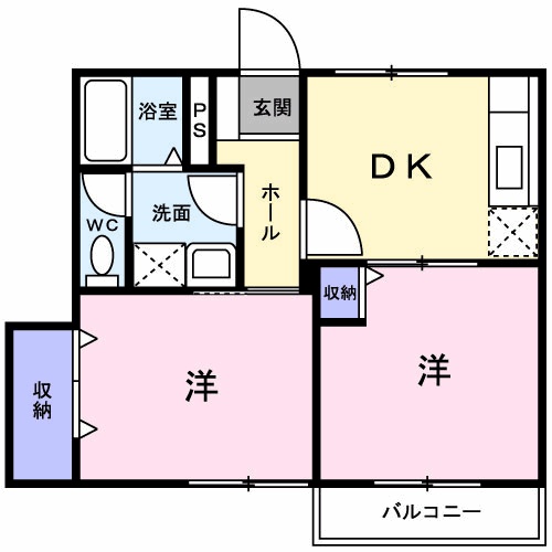 シャルダン・フロレスタ　Iの間取り