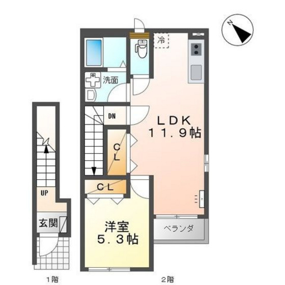 カナロアIIの間取り