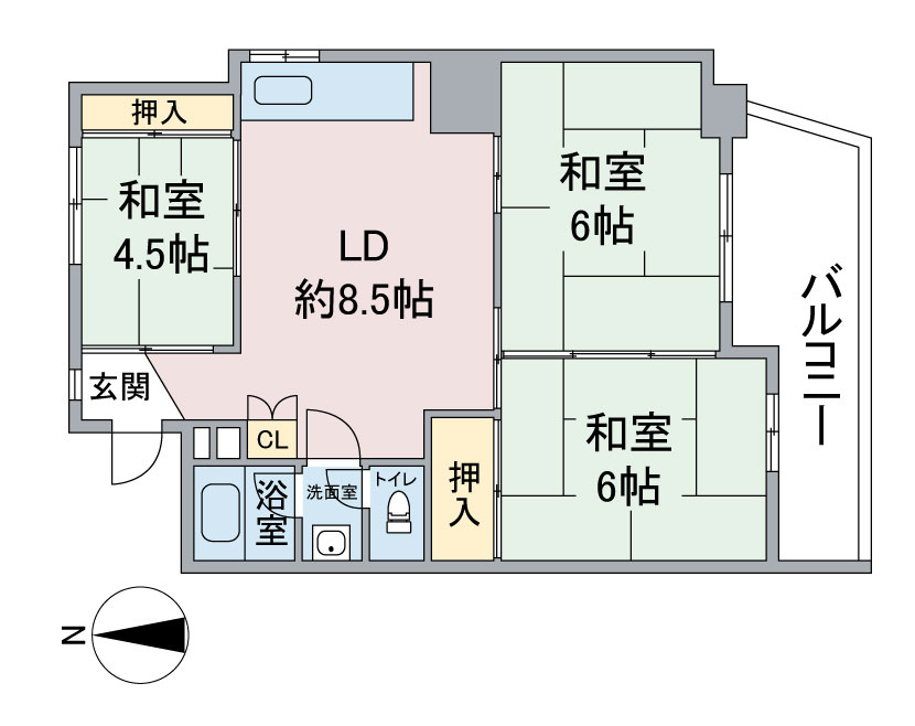 肥後ビルの間取り