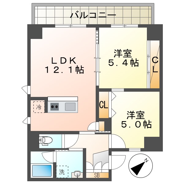 スカイテラスの間取り