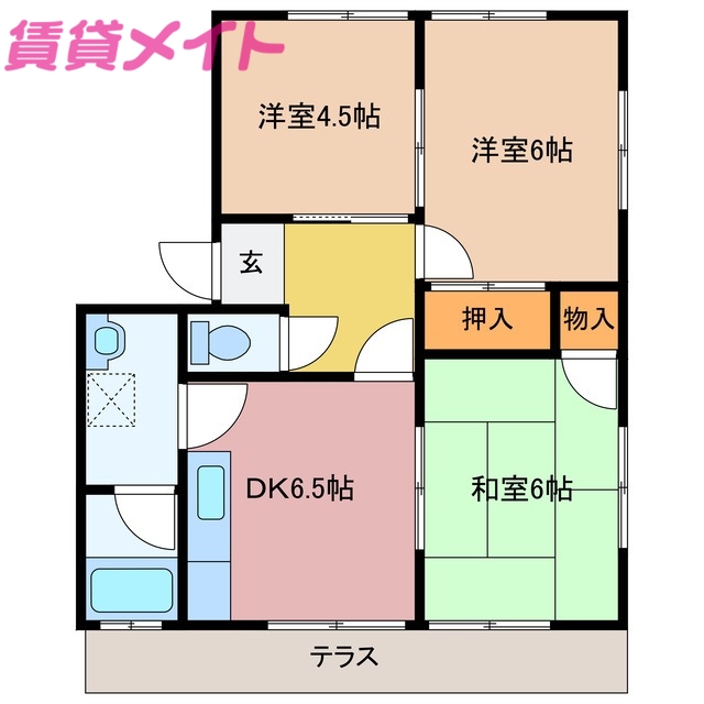 パークシティ五十鈴の間取り