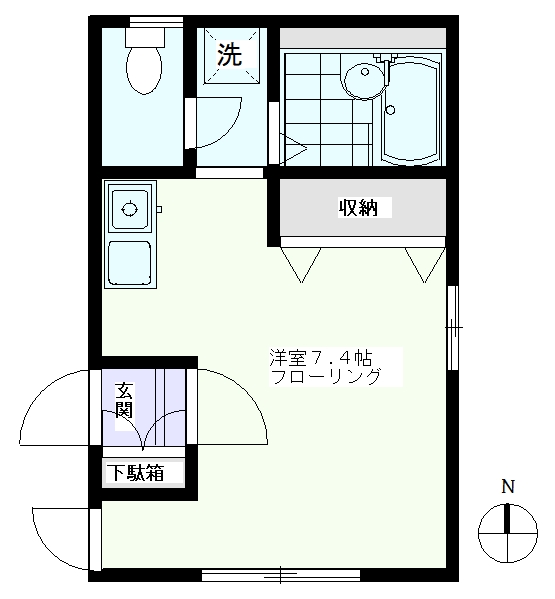 メゾン井上の間取り