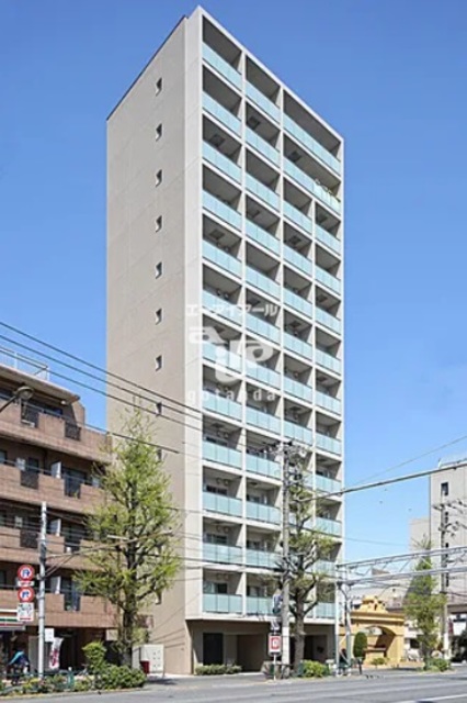 品川区荏原のマンションの建物外観