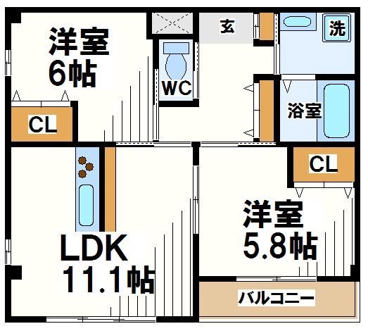 セレーノシライトの間取り