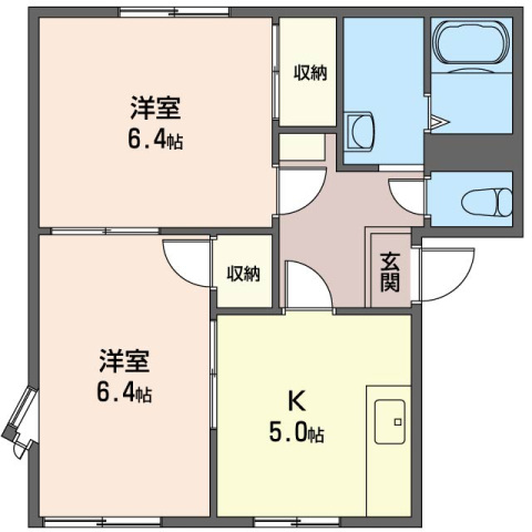 アルス上福岡Iの間取り