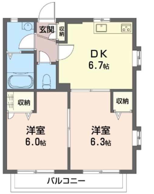 ブリジエの間取り