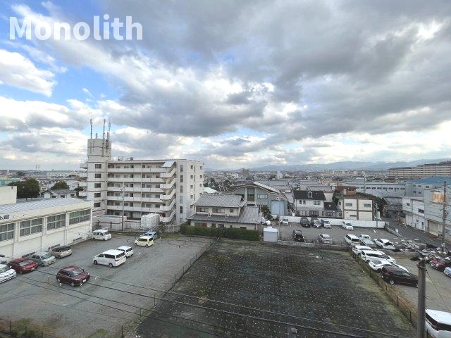 【岸和田市箕土路町のマンションの眺望】