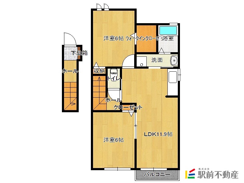 エレンシアＭ　Iの間取り