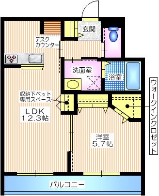 アントラNの間取り