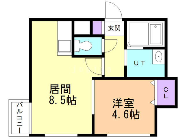 クレモナ本通の間取り