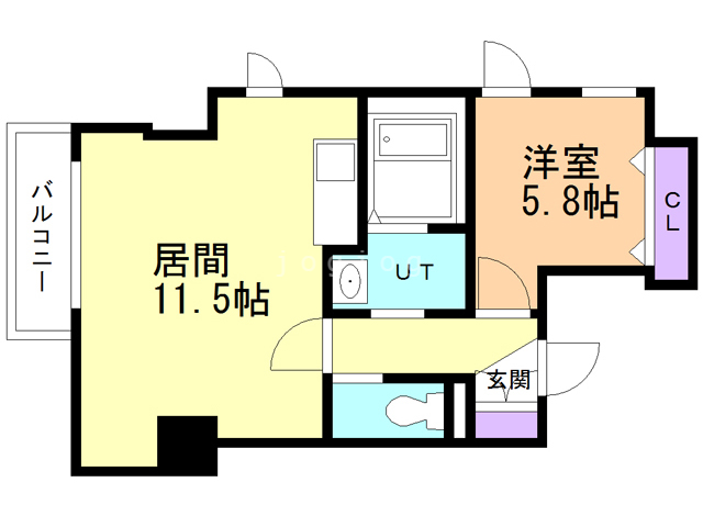 コンドー円山ＫＩＲＡＲＩの間取り