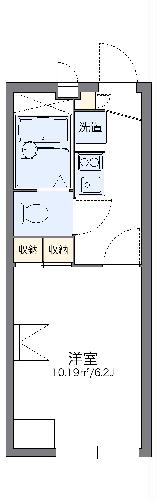 レオパレス光の杜の間取り