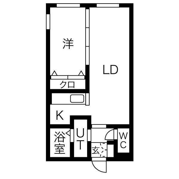 speranza KITAMARUYAMA(スペランツァ北円山)の間取り