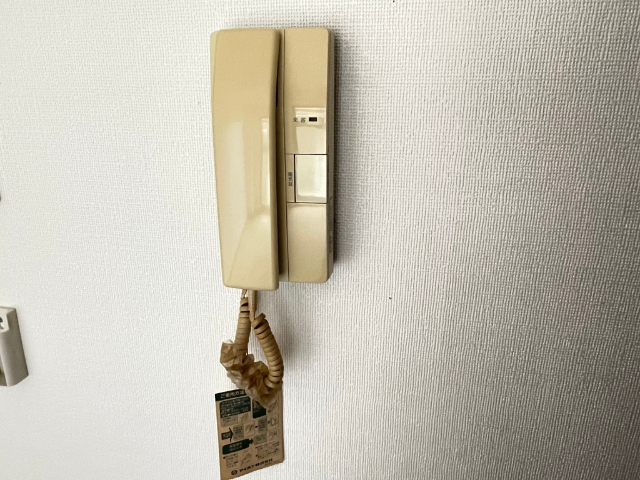 セキュリティ　インターフォン付きです