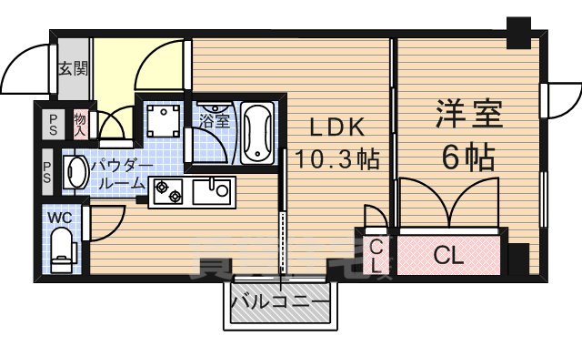 森の雫の間取り