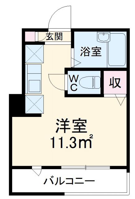 メルディア津田沼の間取り写真