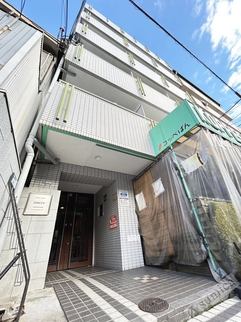 建物外観　オートロック完備で部外者はシャットアウト♪♪