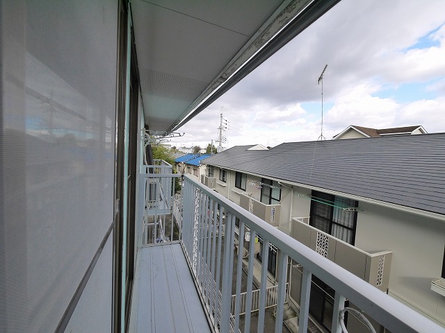 バルコニー　バルコニーがあります