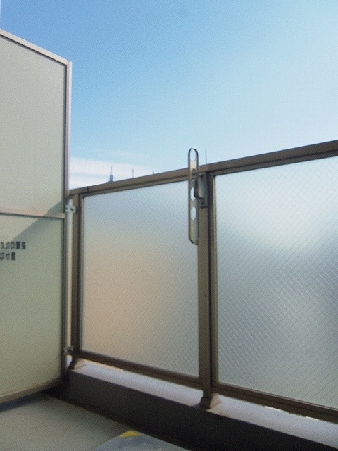 バルコニー　南西面の「バルコニースペース」