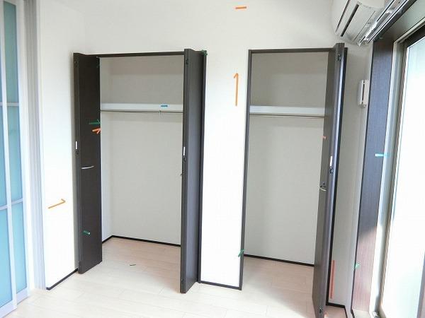 収納　クローゼット！