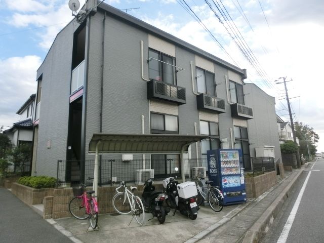 建物外観　家具家電付きのお部屋です