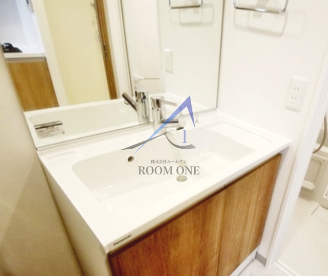 洗面設備　洗面台です。