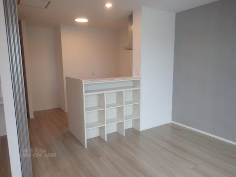 居室・リビング　対面キッチン仕様のLDK（イメージ）