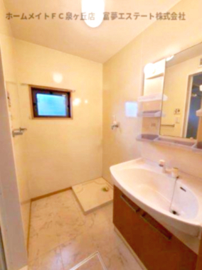 洗面設備　※イメージ　反転タイプのお部屋の写真