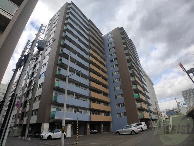 建物外観　札幌市中央区南１１条西「ビッグパレス中島公園」