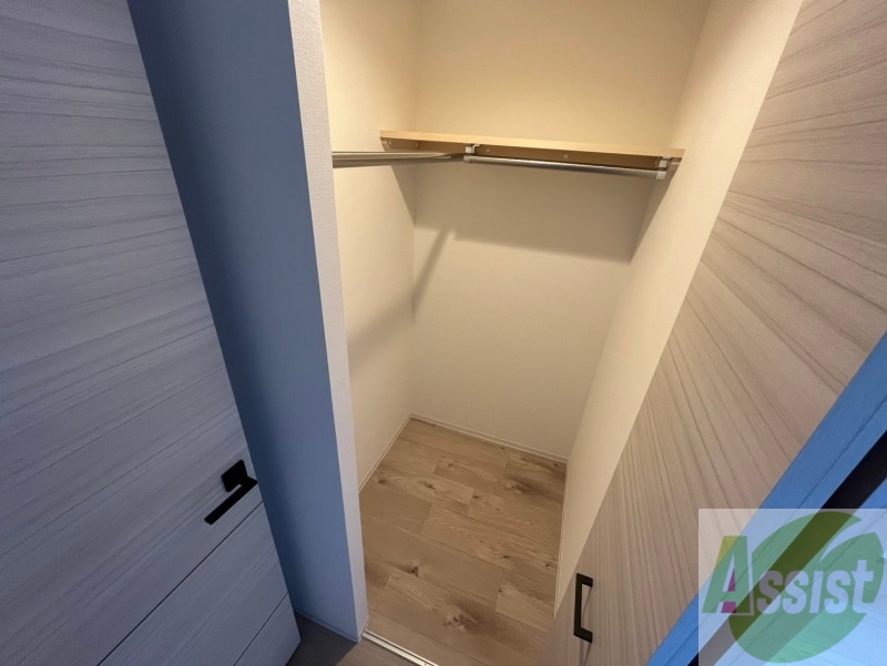 収納　収納もバッチリあるのでお部屋が片付きますよ！