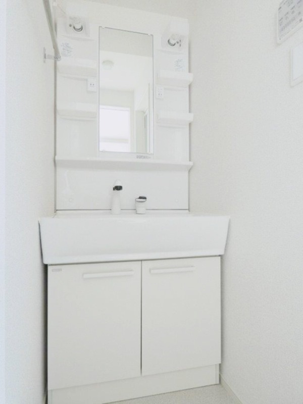 洗面設備　図面と現状に相違がある場合には現状を優先