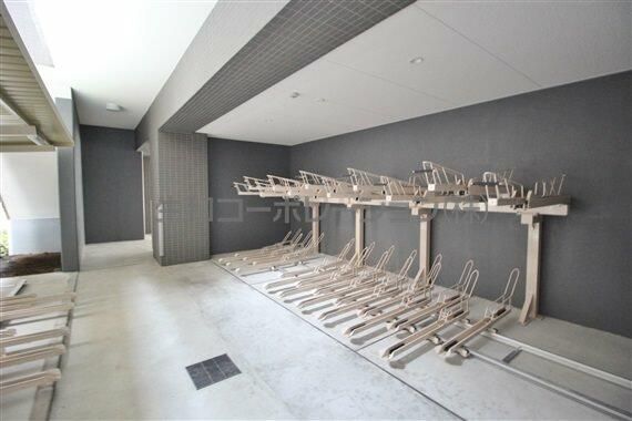 駐車場　駐輪場です。