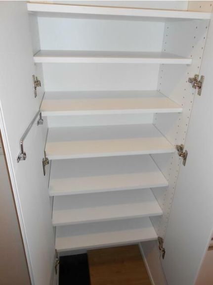 収納　ちょっとした収納スペースも充実しています