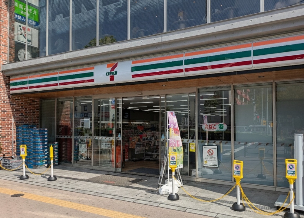 コンビニ　セブンイレブン 葛西駅前店（コンビニ）まで293m