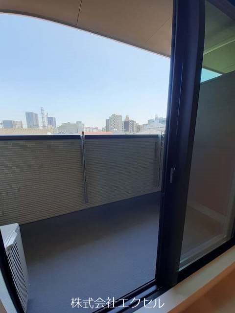 バルコニー　眺望良好です。