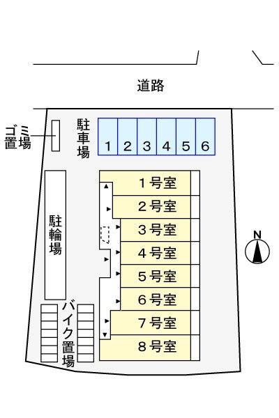 その他共有部分　見取り図です。