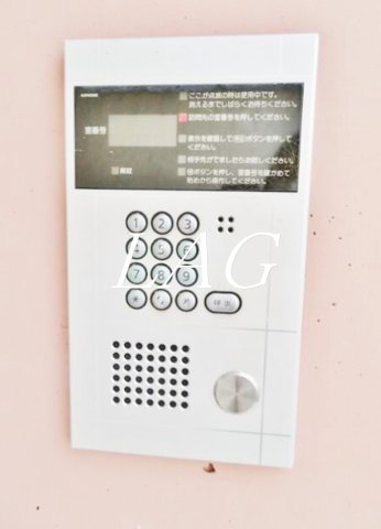 セキュリティ　オートロックです。