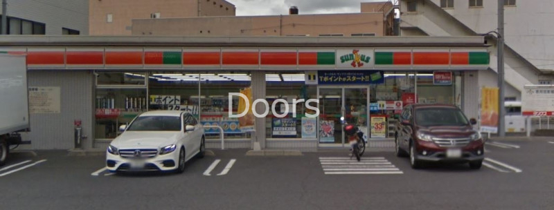 コンビニ　サンクス岡山岡南町店（コンビニ）まで418m