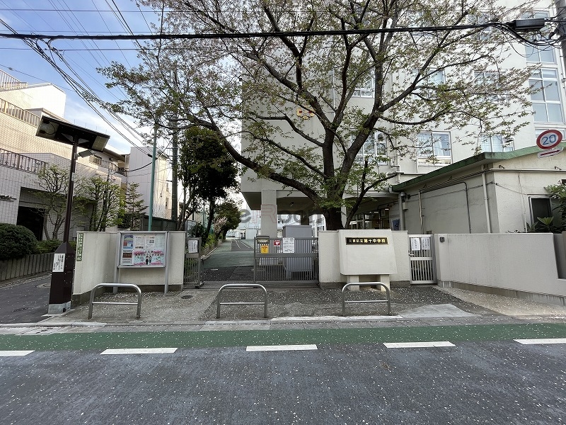 中学校　文京区立第十中学校（中学校）まで950m