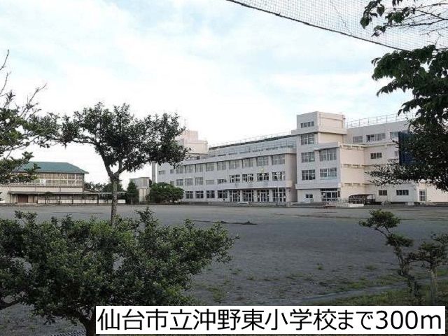 小学校　仙台市立沖野東小学校（小学校）まで300m